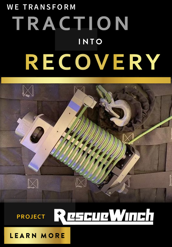 RescueWinch transforms traction into recovery.